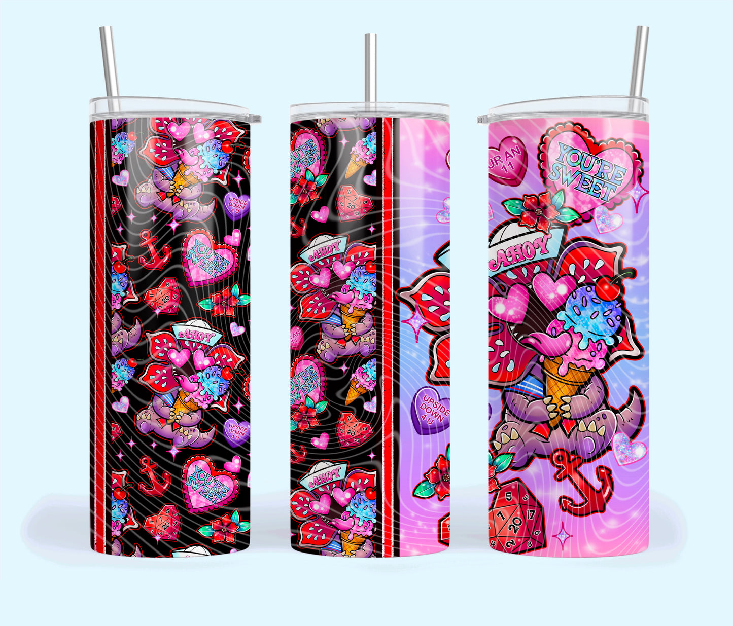 AHOY 20OZ SUBLIMATION TUMBLER