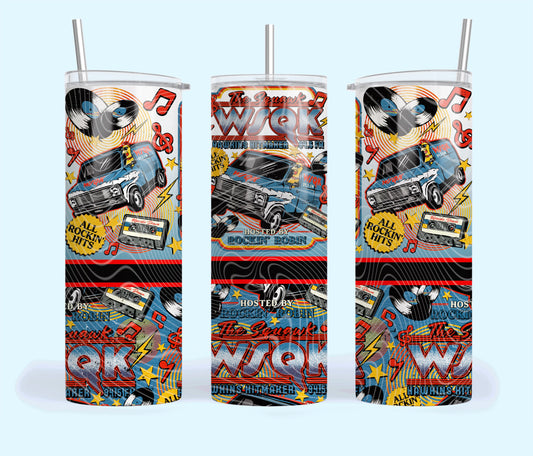 ROCKIN ROBIN 1 20OZ SUBLIMATION TUMBLER