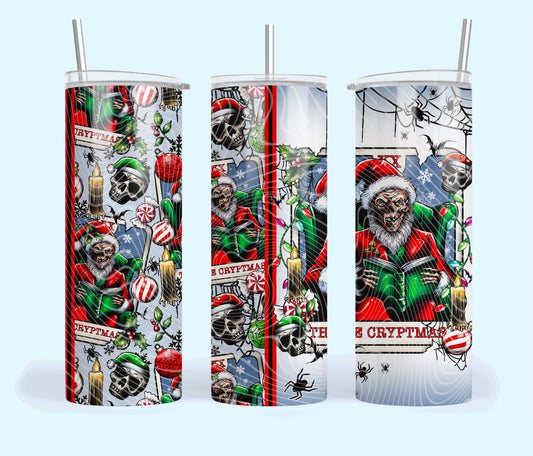 CRYPTMAS 20OZ SUBLIMATION TUMBLER