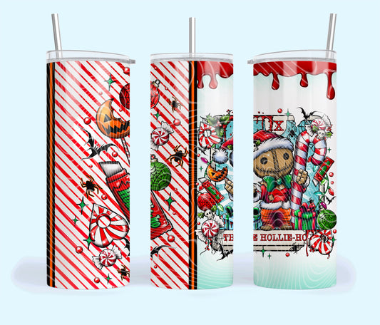 HOLLI HO 20OZ SUBLIMATION TUMBLER