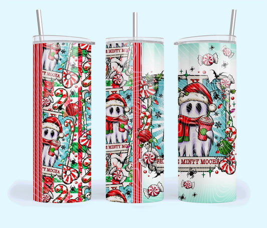 MINTY MOCHA 20OZ SUBLIMATION TUMBLER