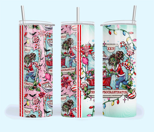 THE PROCRASTINATOR 20OZ SUBLIMATION TUMBLER