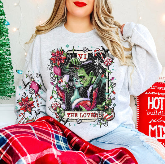 HOLIDAY LOVERS TAROT CARD TEE SHIRT