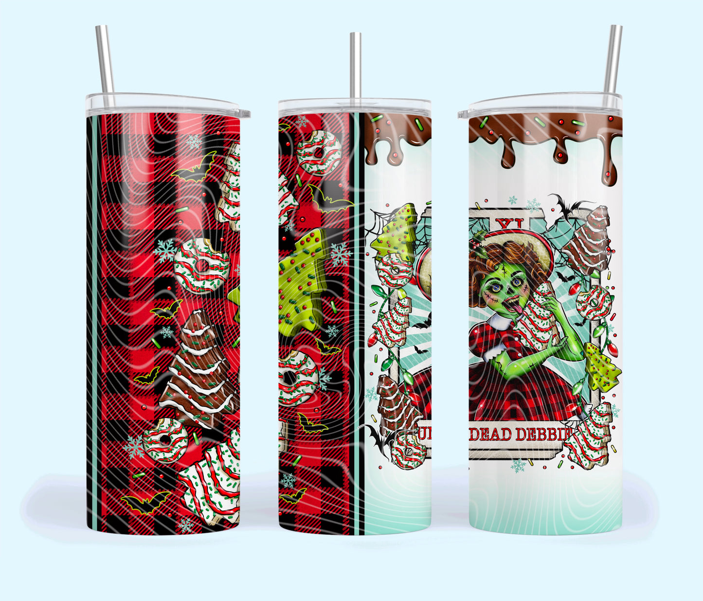 UNDEAD DEBBIE 20OZ SUBLIMATION TUMBLER